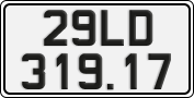 License plate of Vietnam, Specialty plates