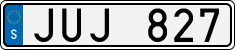 License plate of Sweden, Regular plates