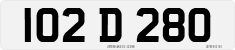 License plate of the United Kingdom, Diplomatic