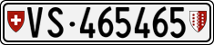 License plate of Switzerland, Cars