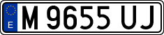License plates of Spain, 1971 year series