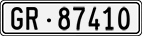 License plate of Switzerland, Cars