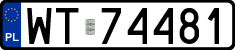 License plates of Poland, Regular car plates