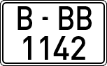 License plates of Spain, 1971 year series