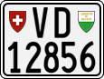 License plate of Switzerland, Motorcycles