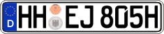 German license plate, Plates for oldtimers (type 