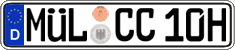 German license plate, Plates for oldtimers (type 