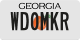 Georgia, Vanity Plates