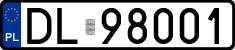 License plates of Poland, Regular car plates