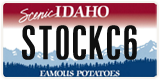 Idaho, Vanity Plates