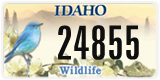 Idaho, Specialty plates