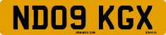 License plate of the United Kingdom, 2001 year system
