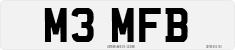 License plate of the United Kingdom, 1983 year system