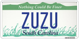 South Carolina, Vanity Plates