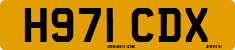 License plate of the United Kingdom, 1983 year system