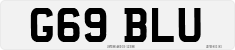 License plate of the United Kingdom, 1983 year system