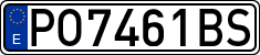 License plates of Spain, 1971 year series