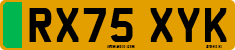 License plate of the United Kingdom, 2001 year system