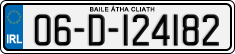 License plate of Ireland, Regular plates