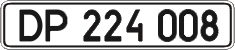 License plate Ukraine, Diplomatic