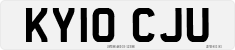 License plate of the United Kingdom, 2001 year system