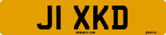 License plate of the United Kingdom, 1983 year system