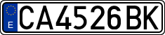License plates of Spain, 1971 year series