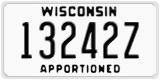 Wisconsin, Apportioned (12345A)
