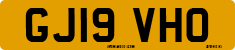 License plate of the United Kingdom, 2001 year system