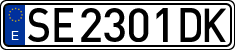 License plates of Spain, 1971 year series