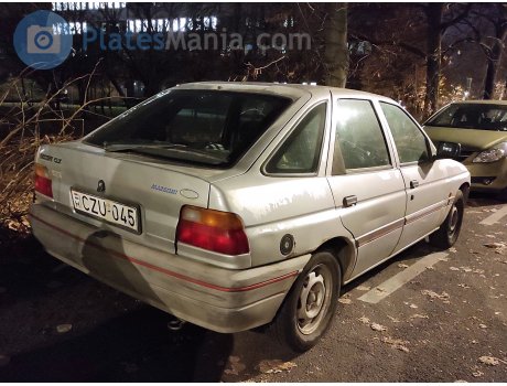 CZU-045, Ford Escort