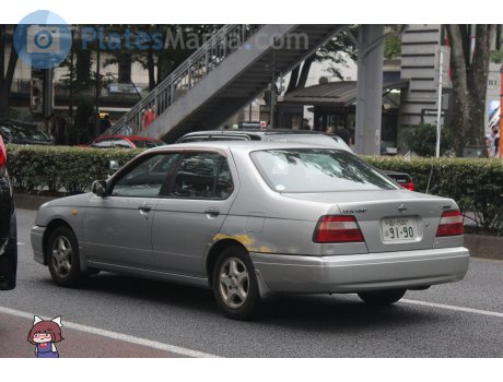 品川 500 ほ 9190, Nissan Bluebird