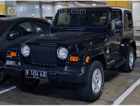 B 1454 AJE, Jeep Wrangler