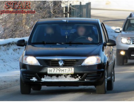 н779мт37, Renault Logan