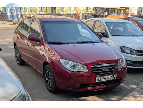 н316уо152, Hyundai Elantra