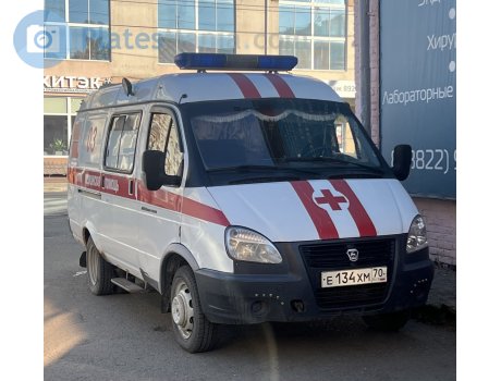 е134хм70, GAZ 3221 ГАЗель