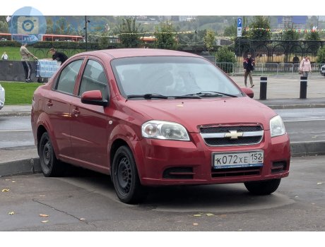 к072хе152, Chevrolet Aveo