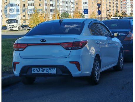 к433ех977, Kia Rio