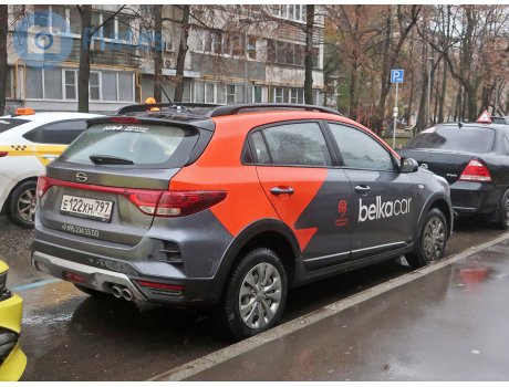 е122хн797, Kia Rio