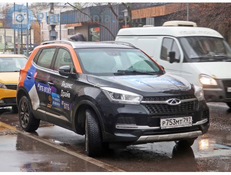 р753мт797, Chery (Chirey) Tiggo 4