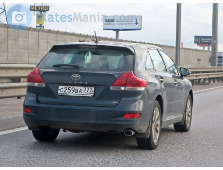 с259ва777, Toyota Venza