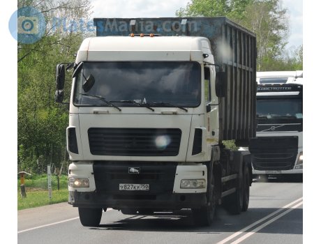 у827ку750, MAZ 6312