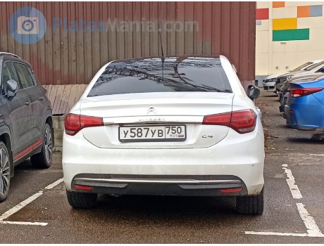 у587ув750, Citroёn C4