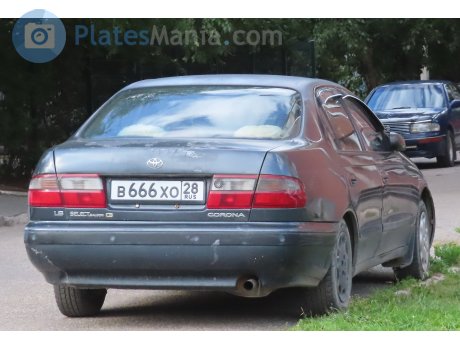 в666хо28, Toyota Corona