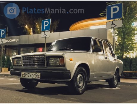 с817ко126, Lada (VAZ) 2107