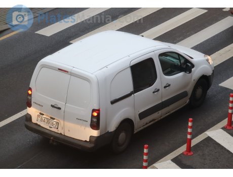 BA 3916-7, Peugeot Partner