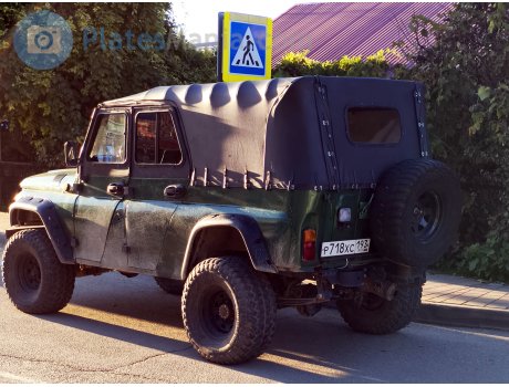 р718хс193, UAZ 469/3151