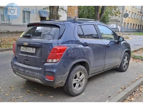 в433ух33, Chevrolet Trax