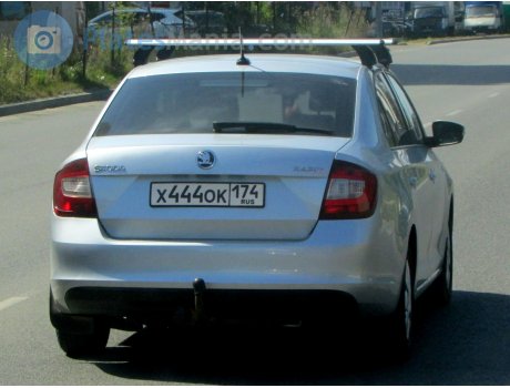 х444ок174, Skoda Rapid