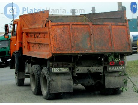 у491ор174, KamAZ 5511